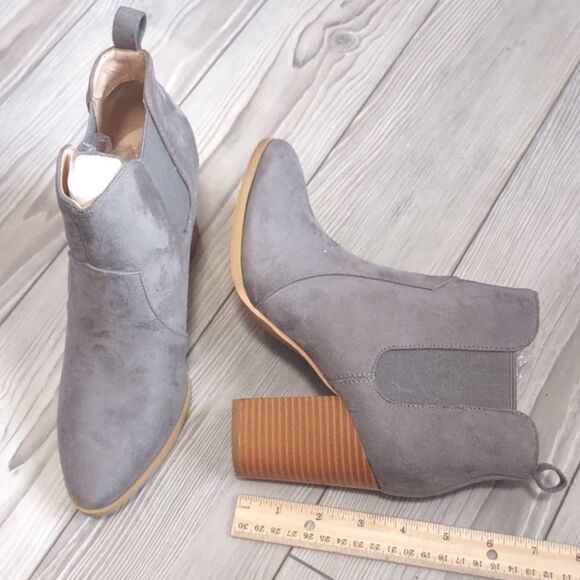 (46-1892)  Omysky Women's Pointed Toe Ankle Boot Sz 8.5 - Picture 3 of 11